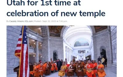 Lao-American Buddhist Monks Council gather – celebration of new temple