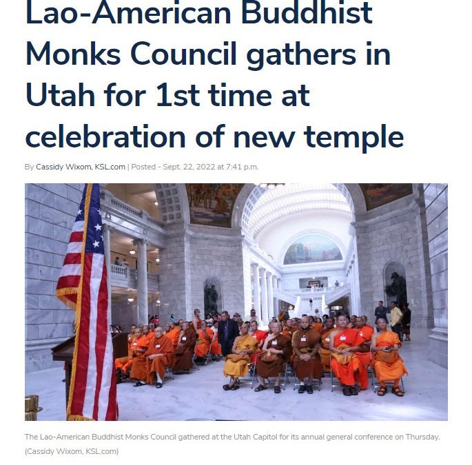 Lao-American Buddhist Monks Council gather – celebration of new temple
