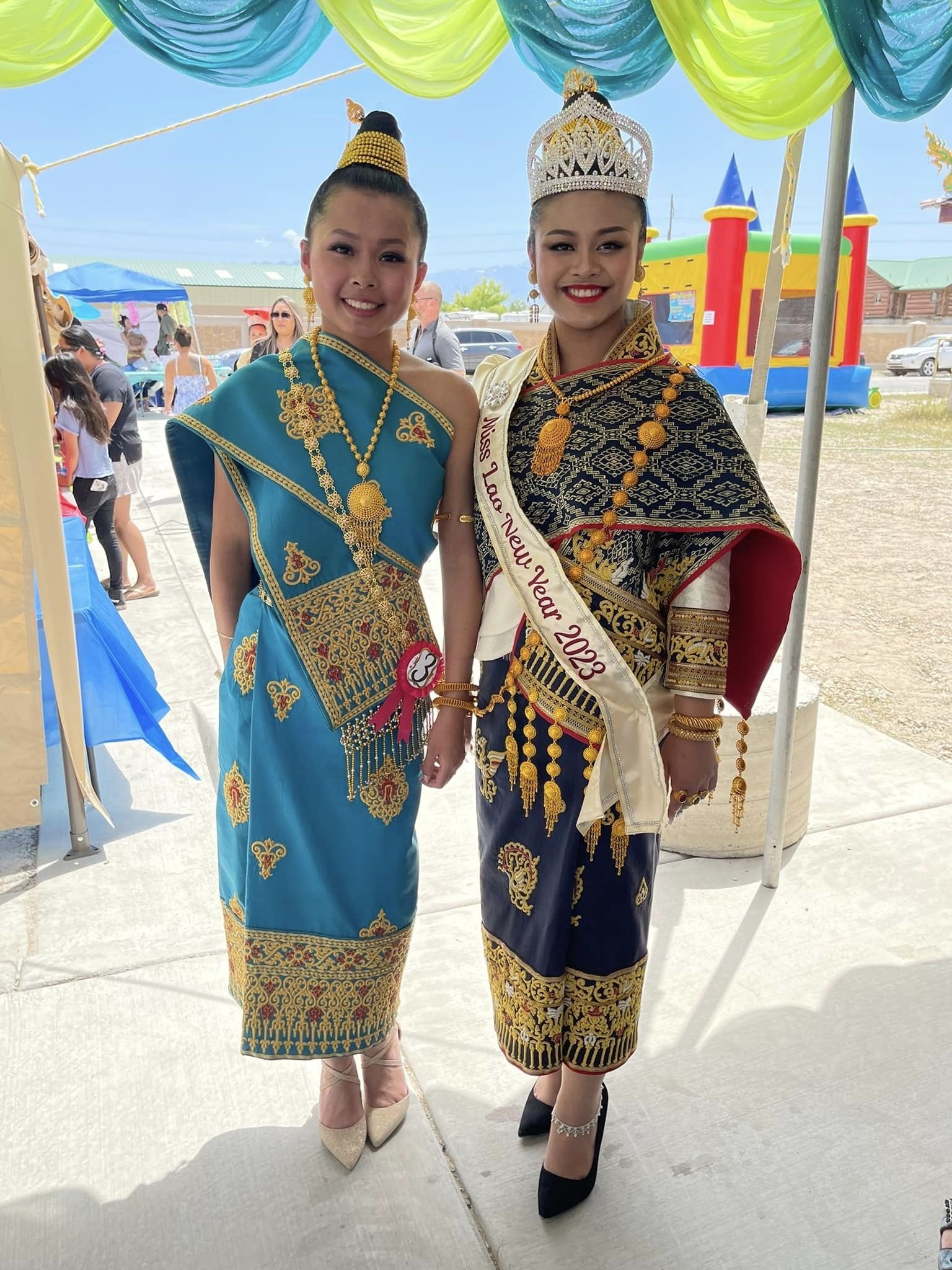 Young Artists Express Their Heritage at Lao New Year.