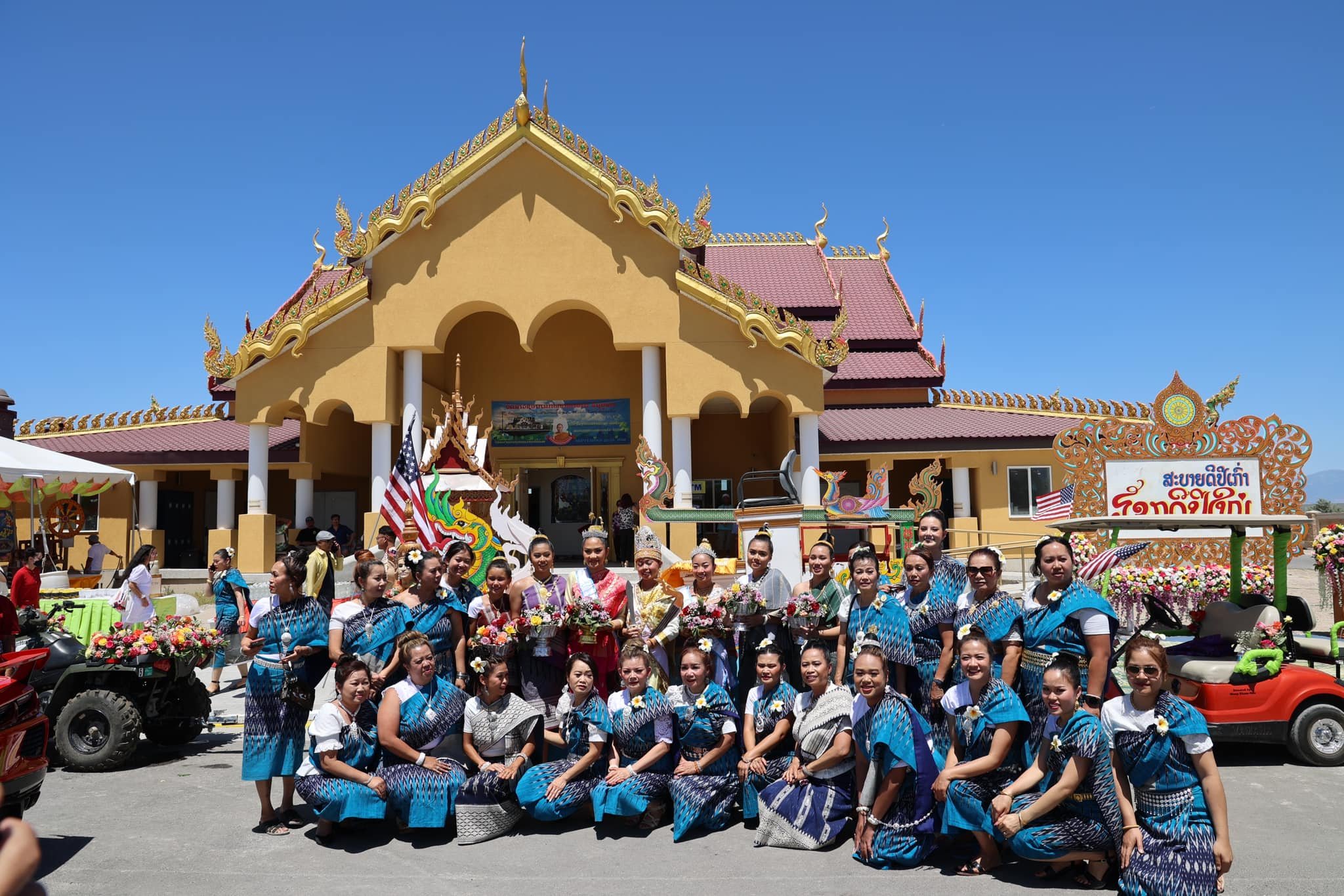 Promoting cultural understanding at Wat Lao Salt Lake Buddharam.