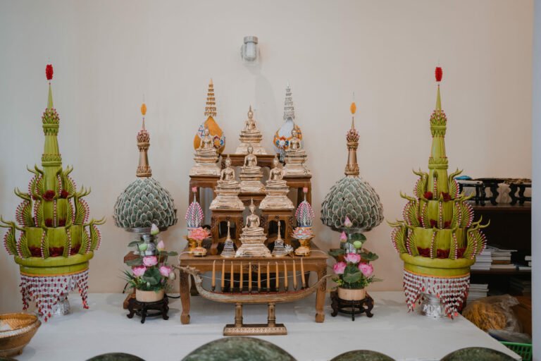 Donations for temple development at Wat Lao Salt Lake Buddharam.