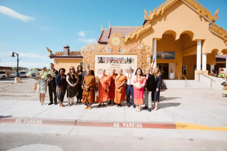 Empowering artists through Wat Lao Salt Lake Buddharam.